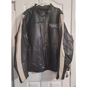 Harley-Davidson Men's Size 4XL Enduro Screamin' Eagle Leather Jacket 97053-23VM
